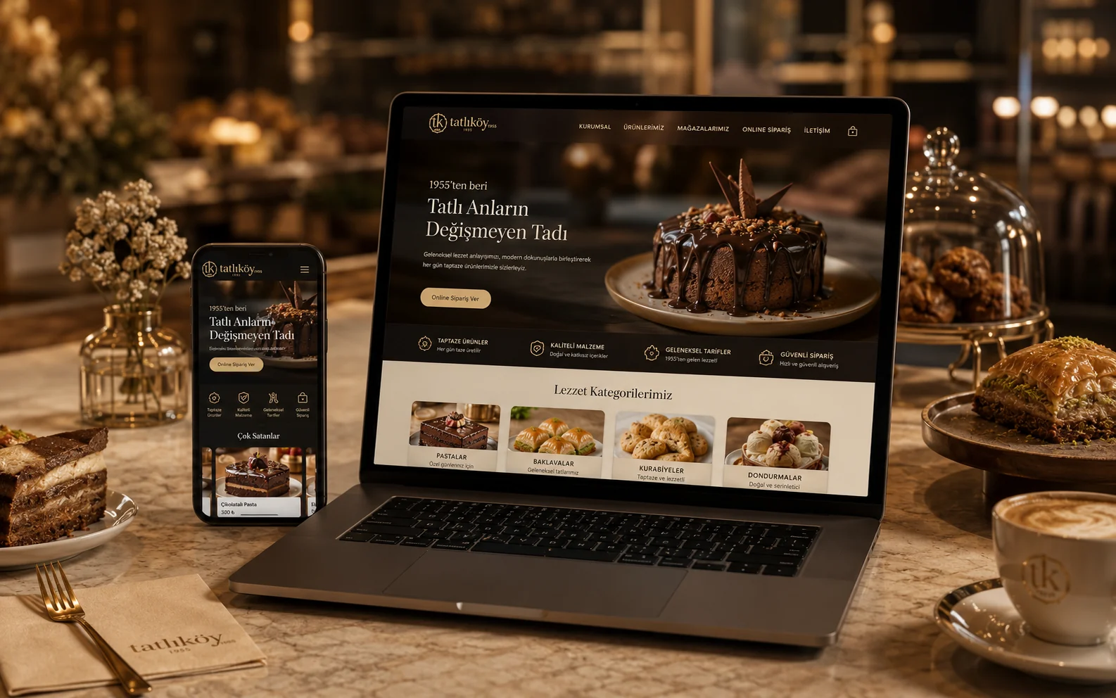 Tatlıköy web sitesi proje görseli
