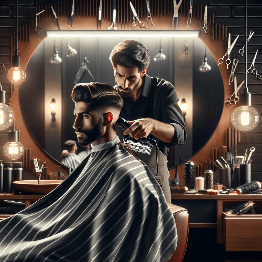 başakşehir erkek kuaförlerinde saç kesim trendleri 2026