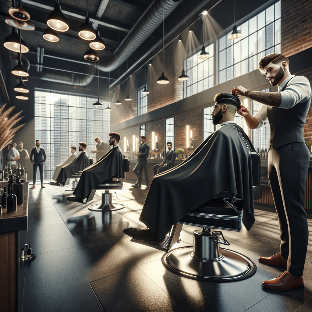 başakşehir erkek kuaförlerinde saç tasarımı ve trendleri