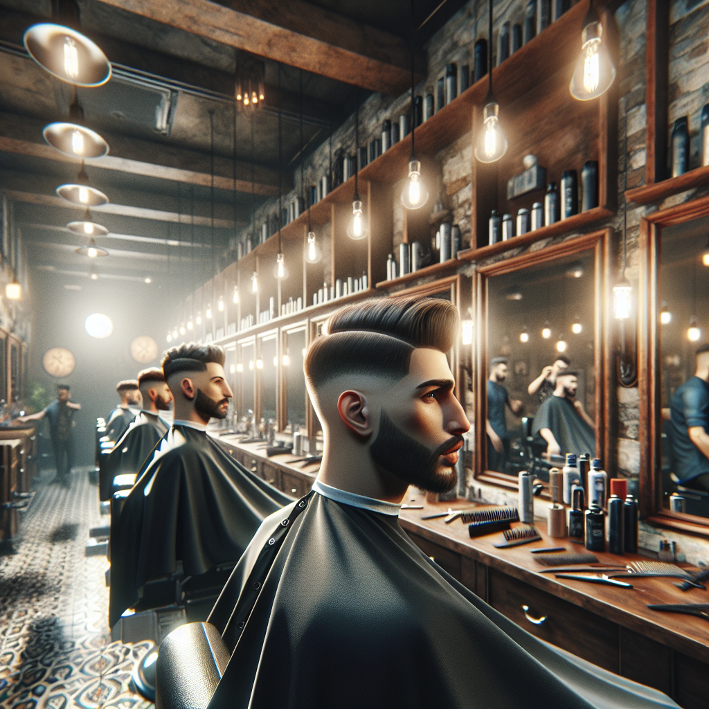 başakşehir erkek kuaföründe saç kesim trendleri 2026