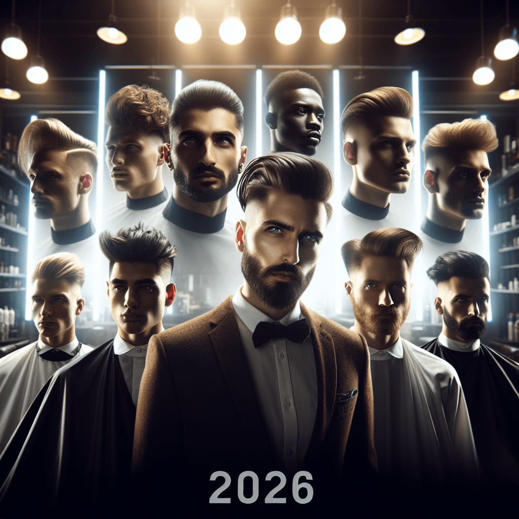başakşehir erkek kuaföründe saç trendleri 2026