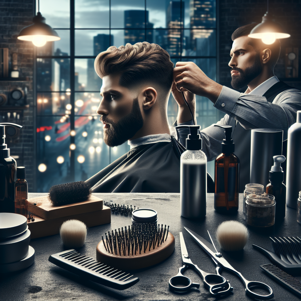 başakşehir'deki erkek kuaförlerinde saç bakımı ve stil önerileri