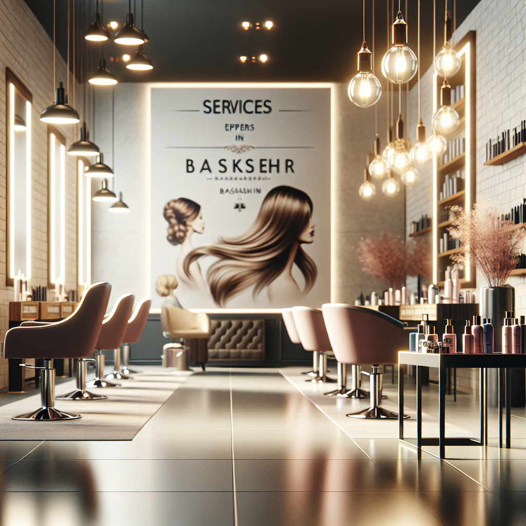 başakşehir'deki kadın kuaförlerinde sunulan hizmetler
