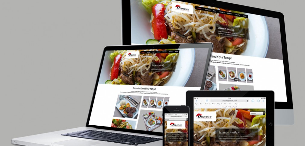 Önderler Yemek Web Site Tasarımı